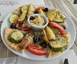  at Aubergine Cafe in Corfu