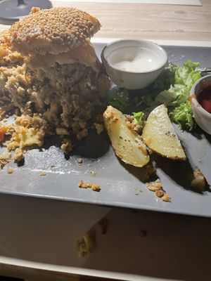   at Aubergine Cafe in Corfu