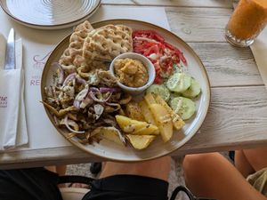  at Aubergine Cafe in Corfu