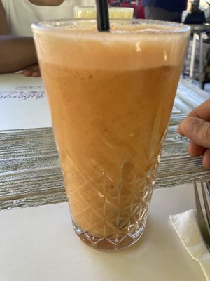 carrot etc  at Aubergine Cafe in Corfu