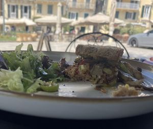 Grilled veggie sandwich  at Aubergine Cafe in Corfu