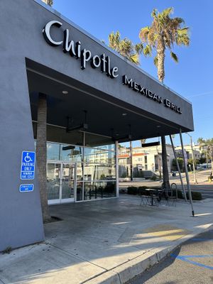 Restaurant Front   at Chipotle in Hermosa Beach