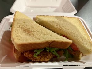 Weekly special - chicken bacon ranch  at Meta Burger in Denver