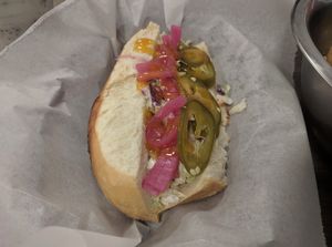 Supernova Dog at Meta Burger in Denver