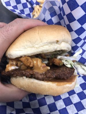 Texan  at Meta Burger in Denver