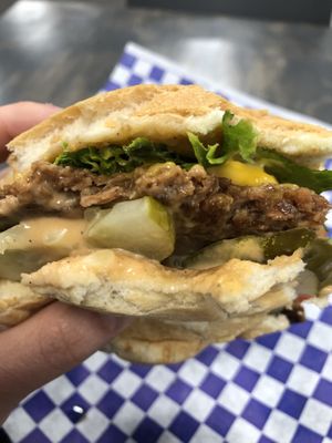 Meta burger is really good! at Meta Burger in Denver