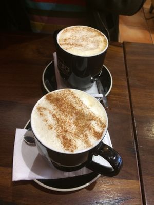 Soy Chai latte at Himalaya Bakery and Cafe in Daylesford
