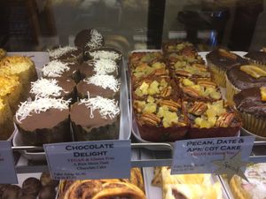 Cakes at Himalaya Bakery and Cafe in Daylesford