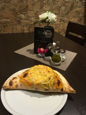 Unsere Calzone   at Veg-Italia in Passau