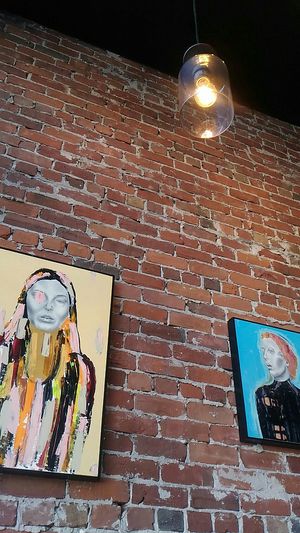 Wall at Duo Cafe in Moncton