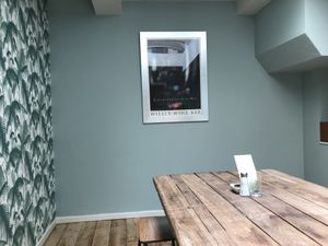 Interior at Green Onion Cafe in Limerick