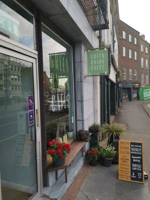 Front at Green Onion Cafe in Limerick