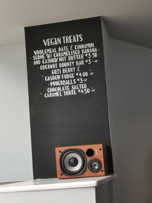 Vegan treats at Green Onion Cafe in Limerick