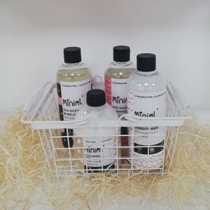 Selfcare bundles. Refill in the shop when you run out. Includes basket. Nice gift or treat yourself  at Waste Not Want Not in Birkenhead