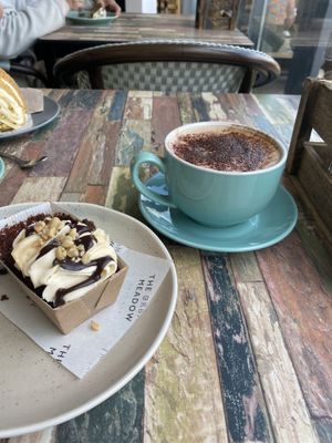 Oat milk   at The Meadow Café in Cheltenham