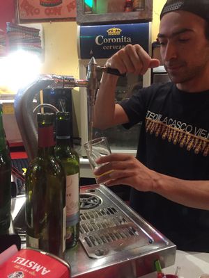 Juan Manuel  at Colorado Cantina Express in Madrid