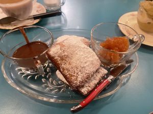 Beignets  at Fog Eater Cafe in Mendocino