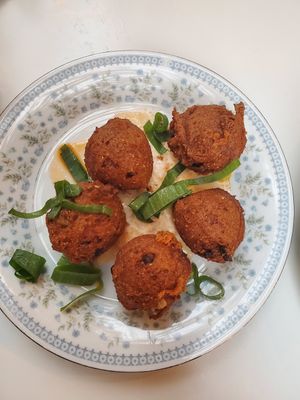  at Fog Eater Cafe in Mendocino