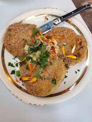  at Fog Eater Cafe in Mendocino