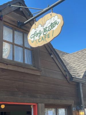  at Fog Eater Cafe in Mendocino