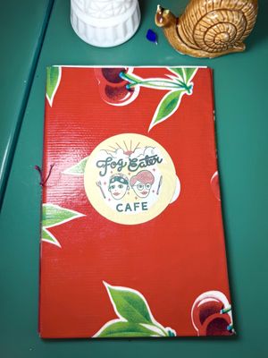   at Fog Eater Cafe in Mendocino