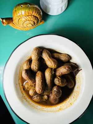   at Fog Eater Cafe in Mendocino