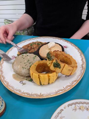 Great southern food at Fog Eater Cafe in Mendocino