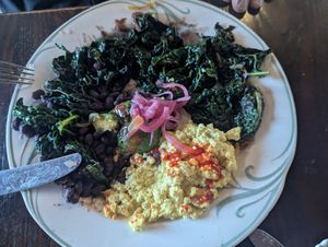 Tofu scramble at Provisions in Vallejo