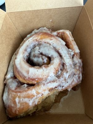 Cinnamon rolls are vegan!   at Provisions in Vallejo