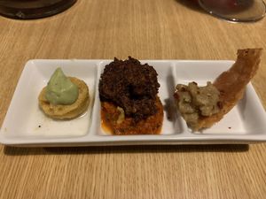 Off pop up menu at Provisions in Vallejo