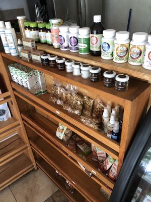 Shelves full of vegan products! pt 4 at Natural Vegan - Av Concordia in Ciudad Del Carmen