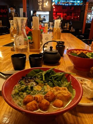 Vegan ramen at Ramen Yamadaya in San Francisco