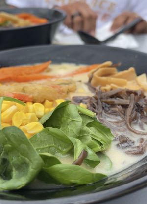 Back for round 2 of vegan ramen. Equally delish!!   at Ramen Yamadaya in San Francisco