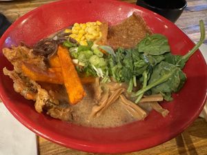 Vegan ramen  at Ramen Yamadaya in San Francisco