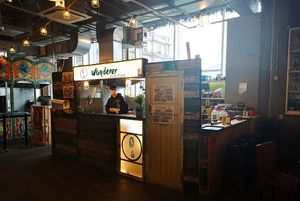 The stall at Wanderer in Leeds