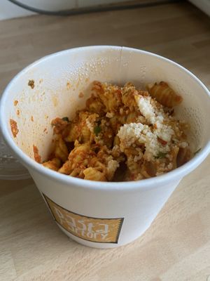 Leftover pasta for the next day 🥰  at Pasta Factory in Galway