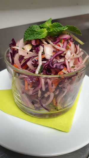 Vegan fit Coleslaw  at Pasta Factory in Galway