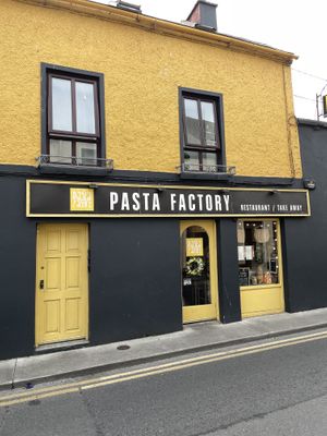   at Pasta Factory in Galway