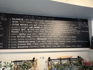   at Pasta Factory in Galway