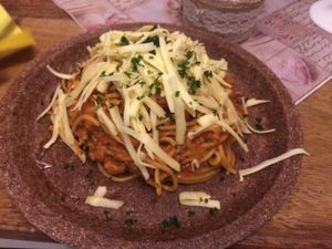 Vegan Bolognese ?   at Pasta Factory in Galway