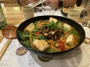 Vegan Ramen  at Wagamama in Milan