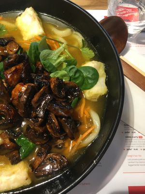 Ramen at Wagamama in Milan