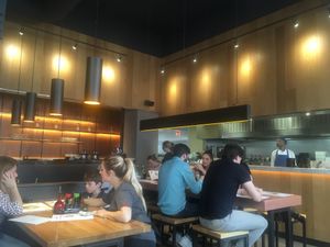 The location  at Wagamama in Milan