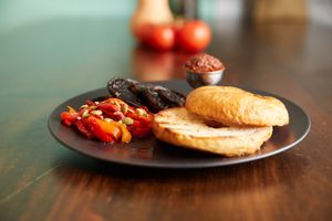 Best hand made bagels in town! at Yalla Yalla in Hamilton