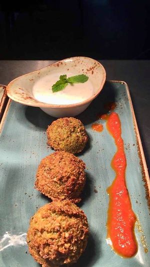 Falafel at Medea in Kiel