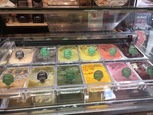 Green means vegan  at Impronta in Paris