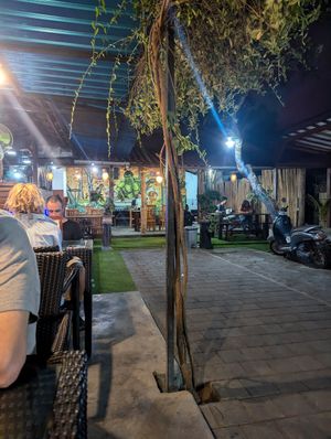 The restaurant at Lonto in Penida Island