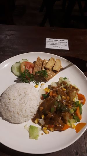 Gado gado at Lonto in Penida Island