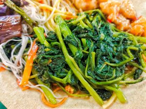 Veggies at Wan Yuan 萬緣齋 - Greenwich Drive in East Singapore