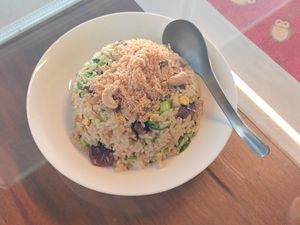 招牌三杯炒飯 at Coolife Owl 貓頭鷹藝品蔬食館 - Māotóuyīng in New Taipei City